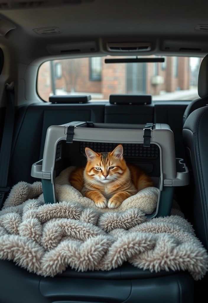 9 Surprising Tips for Traveling with Cats (You Won't Believe How Easy It Can Be!) - 8. Make the Car Comfortable