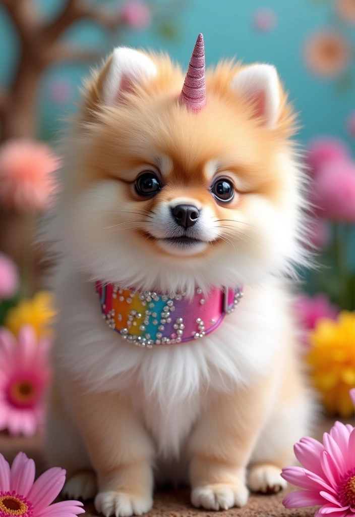 13 Silly Dog Collars That Will Make Your Friends Jealous (Especially #5!) - 4. The Unicorn Fantasy