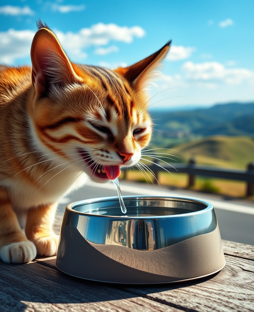 9 Surprising Tips for Traveling with Cats (You Won't Believe How Easy It Can Be!) - 4. Keep Your Cat Hydrated