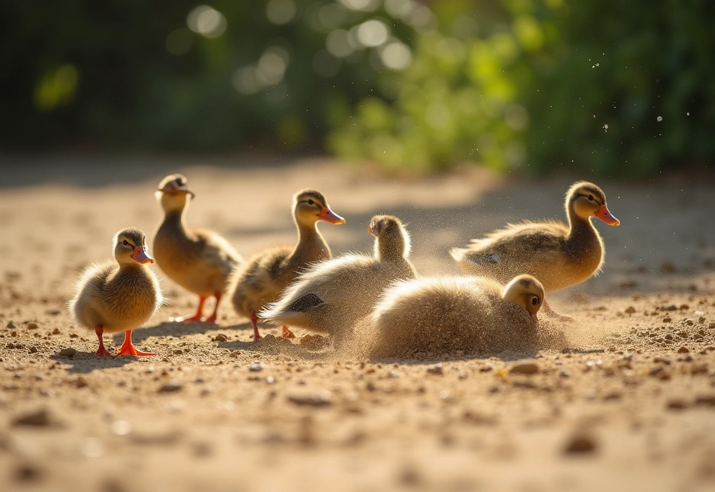 Create the Perfect Duck Coop: 15 Tips for a Cozy and Safe Shelter! - 8. Include a Dust Bath Area