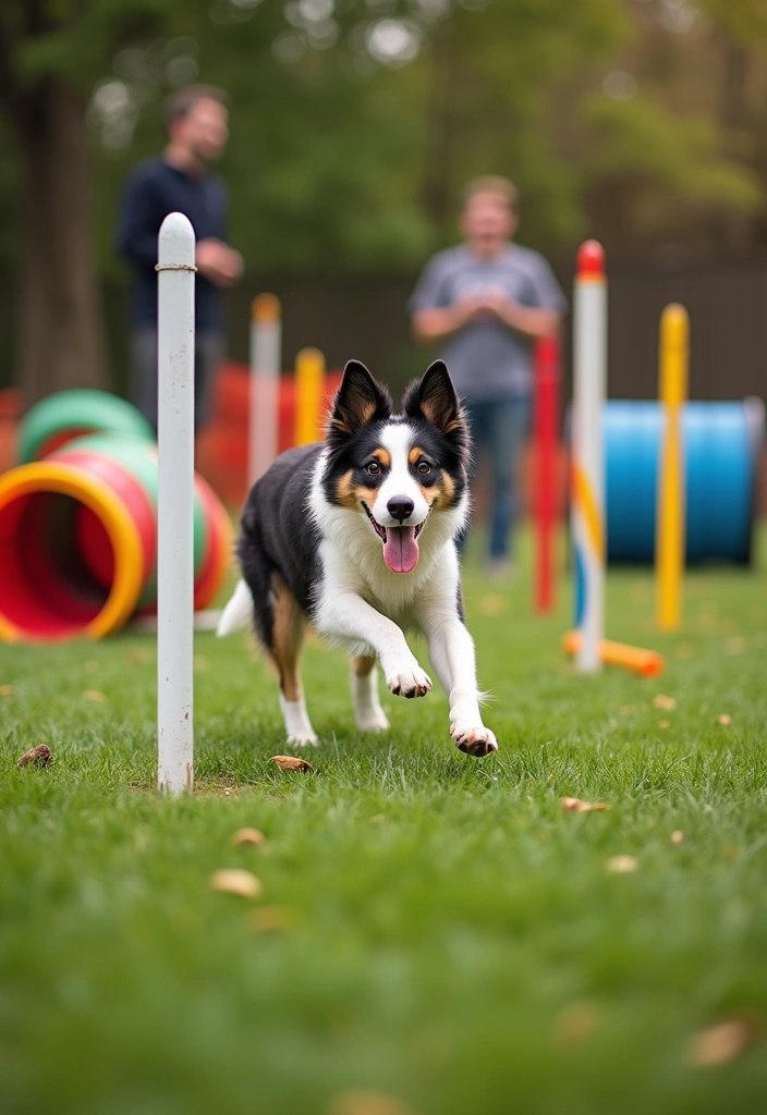 18 Fun Dog Exercise Ideas to Keep Your Pup Happy and Healthy (Don't Miss #12!) - 1. Agility Course Adventures