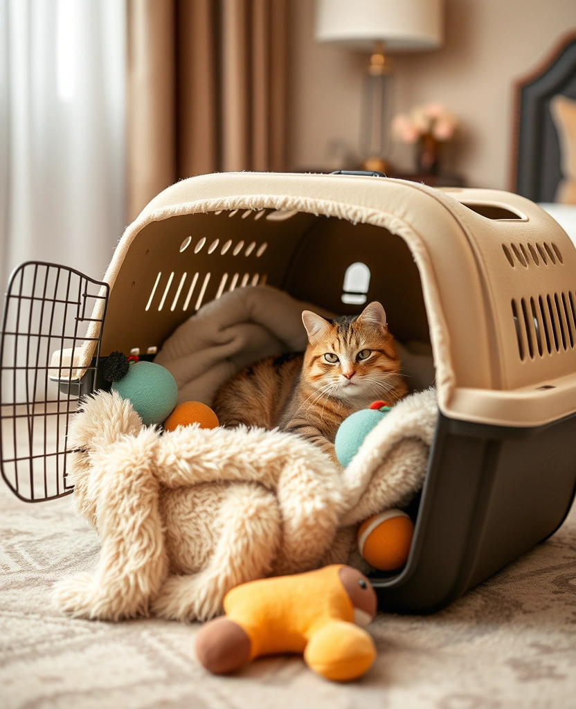 9 Surprising Tips for Traveling with Cats (You Won't Believe How Easy It Can Be!) - 3. Bring Familiar Items