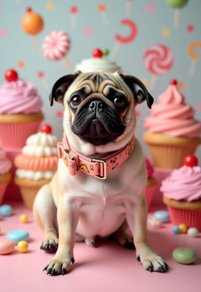 13 Silly Dog Collars That Will Make Your Friends Jealous (Especially #5!) - 13. The Sweet Treats