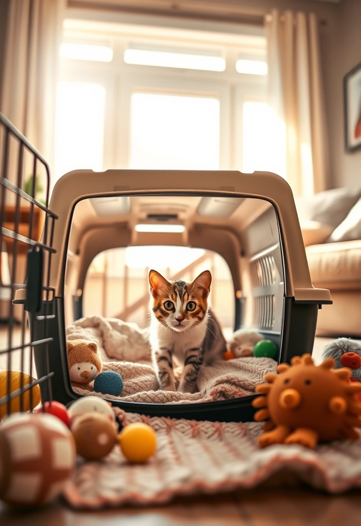 9 Surprising Tips for Traveling with Cats (You Won't Believe How Easy It Can Be!) - 1. Get Your Cat Used to the Carrier