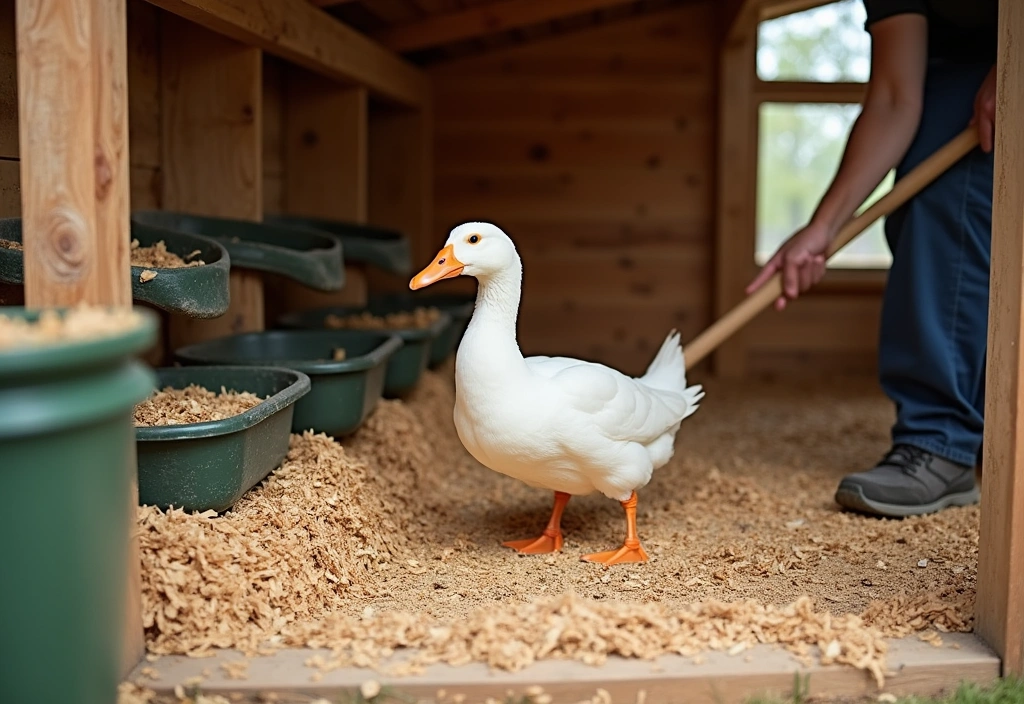 Create the Perfect Duck Coop: 15 Tips for a Cozy and Safe Shelter! - 6. Maintain Cleanliness