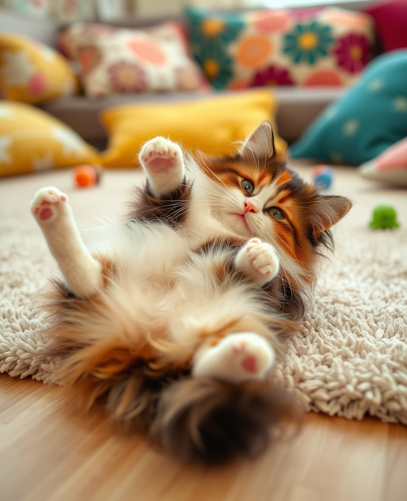 20 Captivating Cat Photos That Will Make You Smile (You’ll Adore #9!) - 6. The Dramatic Flop