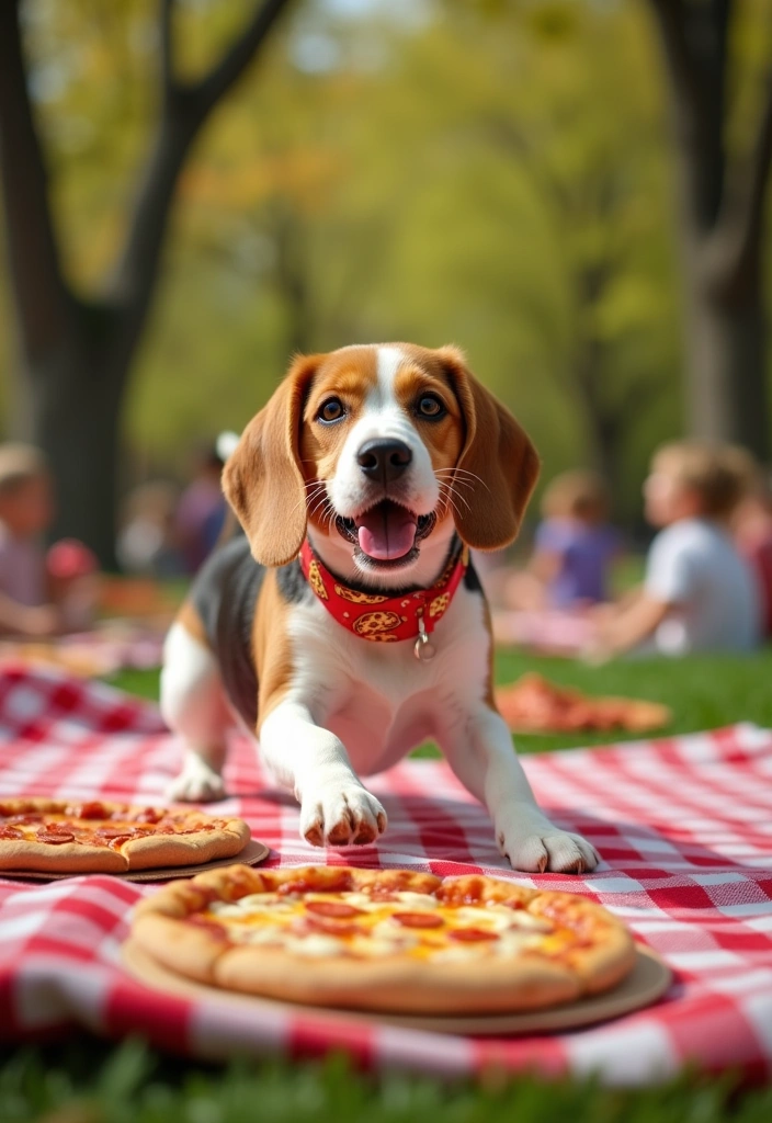 13 Silly Dog Collars That Will Make Your Friends Jealous (Especially #5!) - 7. The Pizza Party