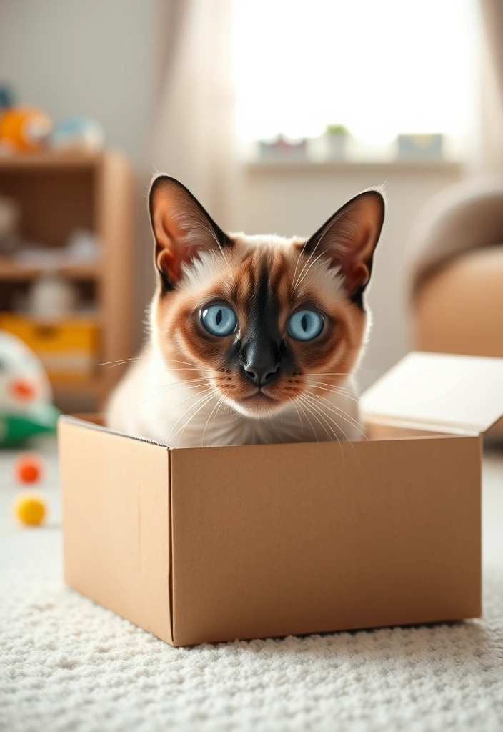 20 Captivating Cat Photos That Will Make You Smile (You’ll Adore #9!) - 5. The Box Enthusiast