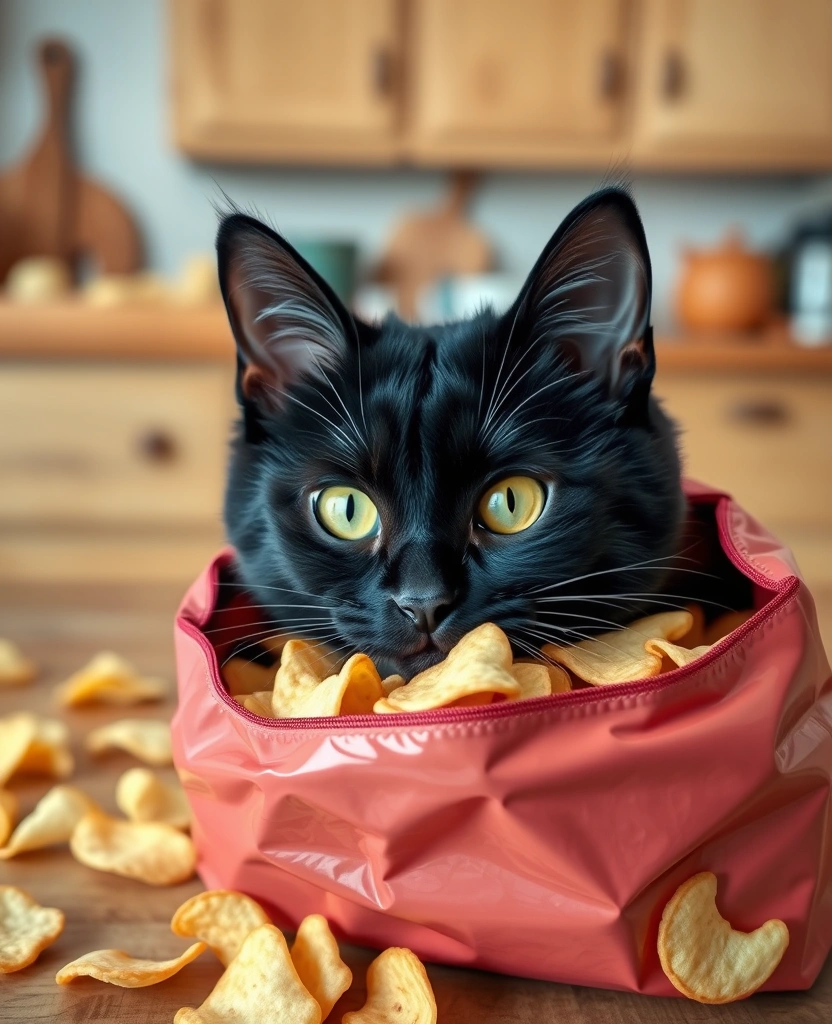 20 Captivating Cat Photos That Will Make You Smile (You’ll Adore #9!) - 3. The Sneaky Snack Thief