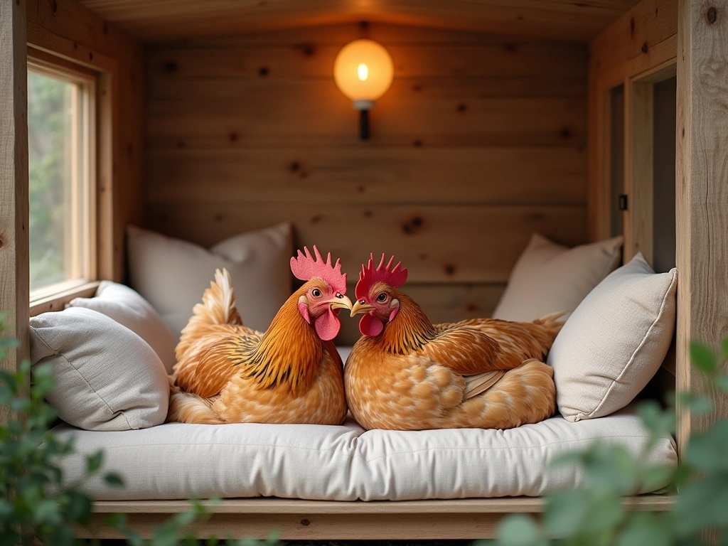 10 Amazing Chicken Perches That Will Make Your Hens Happy (You Won't Believe #5!) - 10. The Luxury Lounge Perch