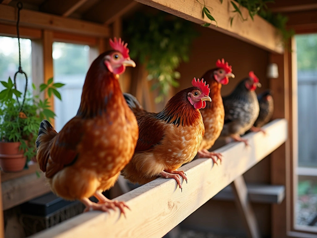 10 Amazing Chicken Perches That Will Make Your Hens Happy (You Won't Believe #5!) - 6. Curved Roosting Bar