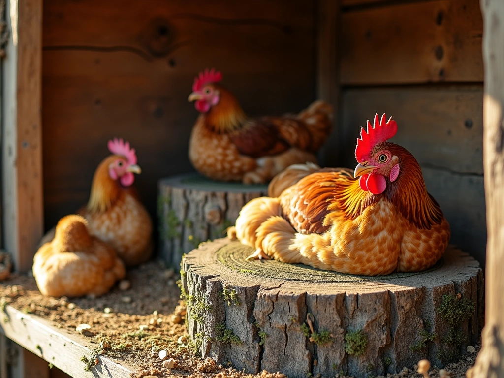 10 Amazing Chicken Perches That Will Make Your Hens Happy (You Won't Believe #5!) - 1. Rustic Log Perch